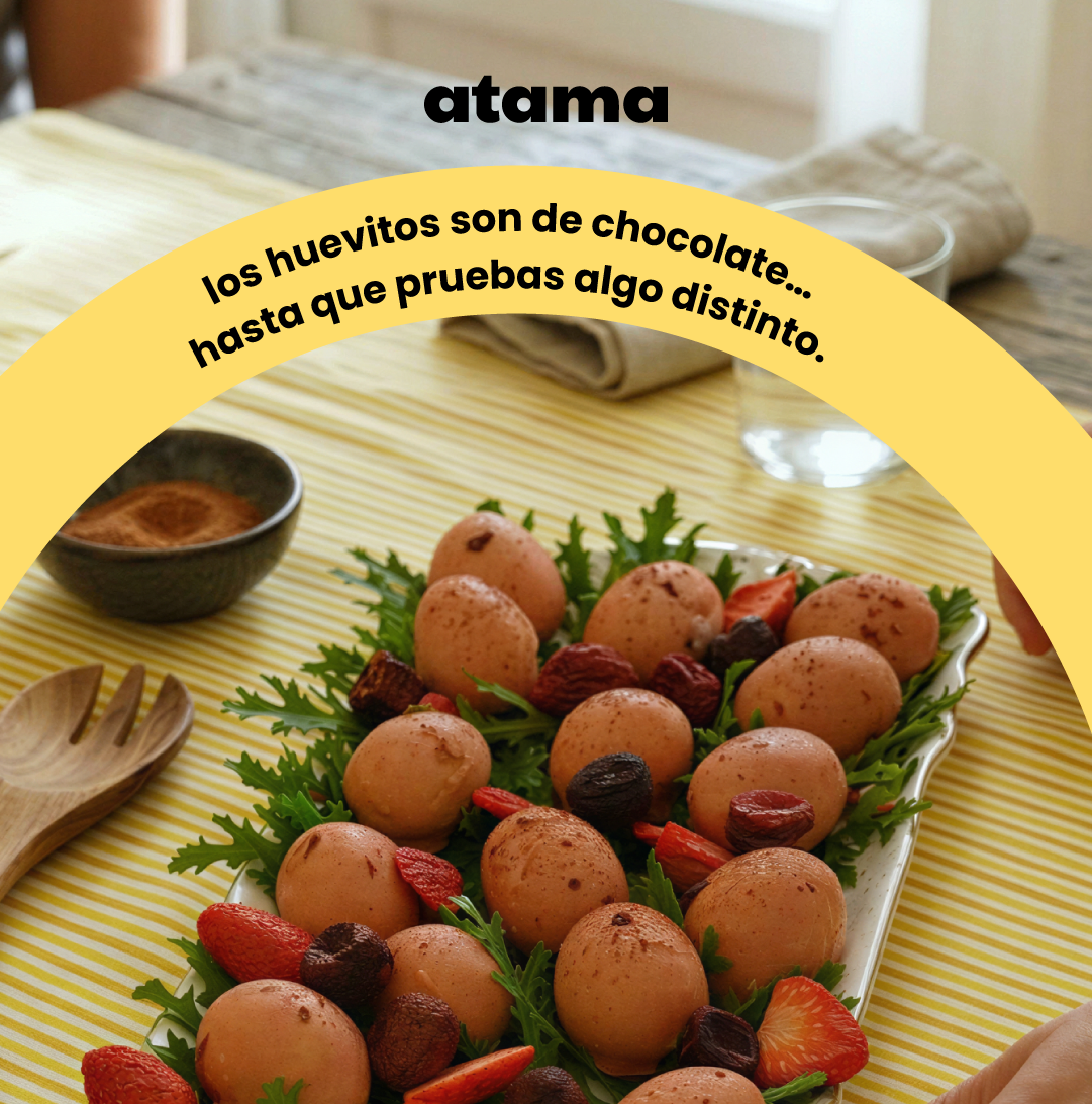 ¡Dale un Crunch a la Pascua!: Huevitos Saludables con Atama